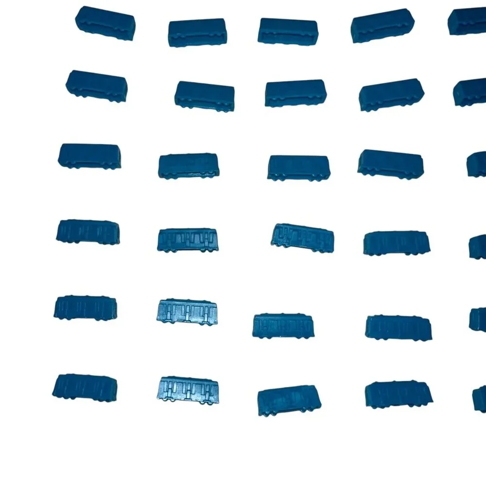 Days of Wonder Ticket to Ride Set of 48 Blue Train Cars Replacement Parts